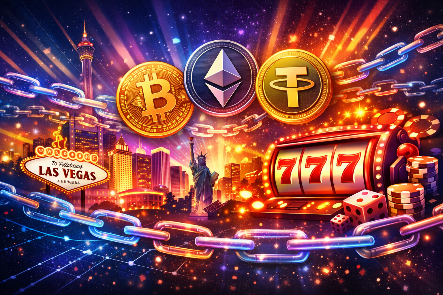 Crypto creeps onto Vegas: A peek at the future of casino gaming